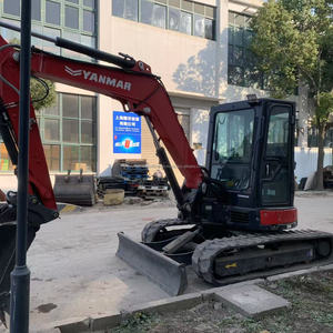 Excavatrice hydraulique YANMAR 55 U55 KX163 KX057 de marque japonaise, stable et fiable, petite pelle sur chenilles de 5.5 tonnes - Product Image 3