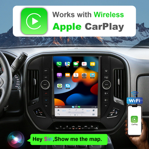 Autoradio 12,1 pouces pour GMC Sierra VTrux Chevrolet Silverado LD 2014+ avec CarPlay sans fil, écran tactile, navigation GPS, <span class=keywords><strong>radio</strong></span> 4G LTE - Product Image 3