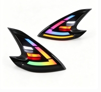 Nouveaux feux arrière vintage à lentille transparente RGB pour Z34 370Z 2008-2021