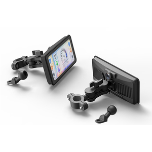 6-inch không thấm nước Xe máy GPS Navigation DVR Video Recorder Auto Carplay USB xách tay Stereo Android xe màn hình - Product Image 4