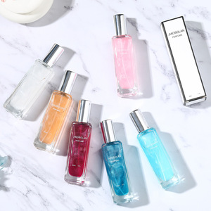 In Stock 5ml <b>10ml</b> 18ml Clear Square Spray Glass Perfume <b>Bottle</b> with Black Silver Gold Cap - Product Image 4