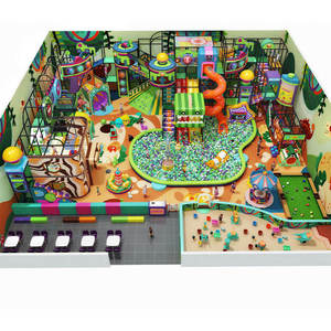 Área de Juegos Interior para Niños con Toboganes y <span class=keywords><strong>Piscina</strong></span> de Pelotas de Plástico para Centros Comerciales - Product Image 4