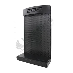 Y-Z1EGO perforierte Backpanel-Regal fördern Showcase Metallrahmen Metall boden Display Reifenst änder Großhandel Regale Hersteller