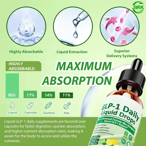 ODMサプリメントドロップスは、成人の代謝と消化器の健康、免疫とエネルギーのサポートに抗酸化作用を提供します。 - Product Image 3