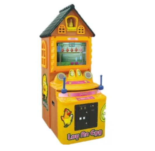 Top Sale Indoor Amusement Coin Operated Crazy Lay An Egg Lottery Ticket Prize Arcade Game Machine For Sale