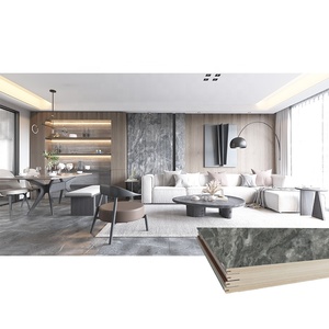 Décoration intérieure Panneau composite bois-plastique imperméable alternatif Revêtement mural WPC - Product Image 1