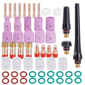 WSD Welding Tig Welding Torch Kit 55pcs For Sale Tig Accessories Spare Parts Copper Material