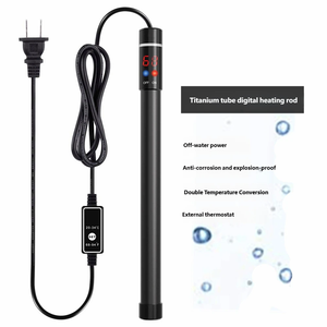 Chauffe-eau d'<span class=keywords><strong>aquarium</strong></span> en titane anti-explosion de haute qualité, affichage numérique, arrêt automatique, thermostat à sec - Product Image 4