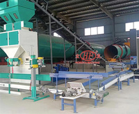 Máquina de Compostaje de Residuos Orgánicos y de Alimentos de 5-120T/día, Fácil de Operar, Línea de Producción de Fertilizante Orgánico