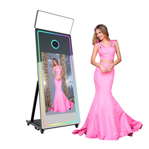 Cabina de Fotos con Espejo Mágico Vogue, Certificación CE, Entrega a Domicilio, Cabina de Fotos Selfie Comercial para <span class=keywords><strong>Alquiler</strong></span> en la Unión Europea y Oriente Medio - Product Image 1