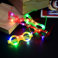 Muestra Gratis de Gafas LED, Artículos de Fiesta con Luces LED, Recuerdo para Niños y Adultos, Gafas de Juguete Luminosas para Cumpleaños y Navidad