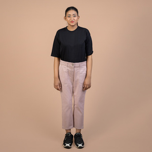 Pantalones Vaqueros Transpirables de Moda Invernal, Corte Regular, Estilo Casual, para Uso Diario al Aire Libre, de Alta Calidad, con 2 Botones, para Mujer - Product Image 1