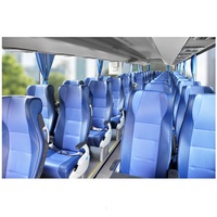 Bus ANKAI 53 places, bus de luxe, bus VIP pour le marché africain, moteur diesel Cummins, boîte de vitesses manuelle