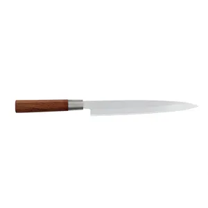 High Quality Japanese style 10 Inch Sushi Sashimi Chef's Knife With Wood Handle