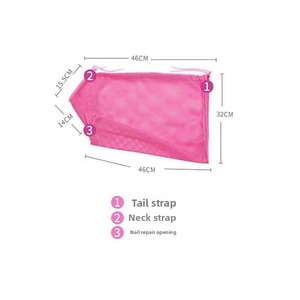 Polyester Mesh <strong>Cat</strong> <strong>Bath</strong> <strong>Bag</strong> Anti-Scratch Anti-Bite Multi-Use Adjustable Quick-Dry <strong>Cat</strong> Grooming <strong>Bag</strong> - Product Image 6