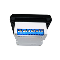 Lecteur de cartes NFC Mifare 13,56 MHz et lecteur de cartes EM 125 kHz avec scanner de code QR pour contrôle d'accès, alimentation 12 V CC murale