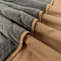 Couette thermique jetable en molleton de corail