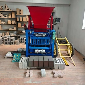 Meistverkaufte Produktion Verschiedener Verzahnungs- und <span class=keywords><strong>Standard</strong></span>-Betonziegel 4-35 Halbautomatische Ziegelherstellungsmaschine mit Trichter - Product Image 6