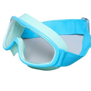 Gafas de Natación XF600 B con Marco Grande, Lentes de Silicona y PC, Diadema de Tela, Coloridas y Electrochapadas para Niños - Product Image 1