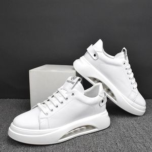 Zapatos Casuales de Plataforma para Hombre, Verano-Otoño 2025, Nueva Tendencia de Moda, Versátiles, Forro de Malla, Amortiguación, con Cordones, Aumentan la Estatura - Product Image 1