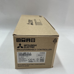 คอนโทรลเลอร์แบบตั้งโปรแกรมได้ของมิตซูบิชิ FX3U-64MT/ES-A ของแท้ใหม่ 100% - Product Image 1