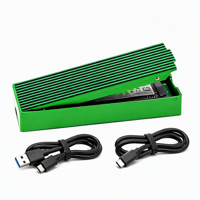 AOTECH Full Aluminum 40Gbps Transfer M.2 NVMe PCIe USB4 2280 SSD Enclosure CE/FCC Certified 1 Year Warranty