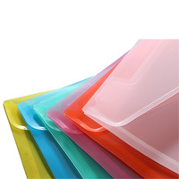 Carpeta de archivo de Pp con cubierta, producto de relleno de libro con A4, 20 páginas internas, organizador de carpeta de archivos escolares