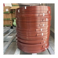 Bande de bordure en PVC ABS à texture uniforme fine, rouleau personnalisé pour le bordage de meubles standardisés