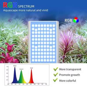 WEEK <span class=keywords><strong>AQUA</strong></span> Z200 série Aquarium lumière <span class=keywords><strong>LED</strong></span> WRGB spectre complet <span class=keywords><strong>LED</strong></span> support lampe eau douce Aquarium plante lumière <span class=keywords><strong>LED</strong></span> - Product Image 4
