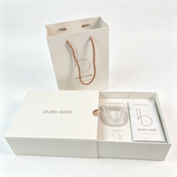 Boîtes d'emballage orthodontiques personnalisées avec tiroir en papier pour emballage de luxe, boîte pour aligneurs dentaires