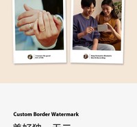 Pour Xiaomi Mijia Pocket Photo Printer 1S Avec DIY Share 500mAh BT5.0 Mini Printer Portable Photo Printer