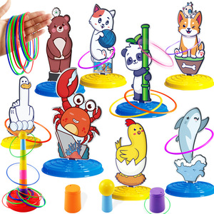 Gioco di Anelli Impilabili in Plastica per <span class=keywords><strong>Bambini</strong></span> dai 4-<span class=keywords><strong>6</strong></span> <span class=keywords><strong>Anni</strong></span>, Vendita all'Ingrosso per Asili e Famiglie - Product Image 5