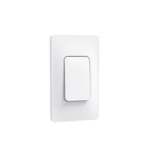 LEDEAST QX301FSU Wireless Wall Switches No Battery Required Kinetic Energy Self-Powered Waterproof RF433 Light Switch