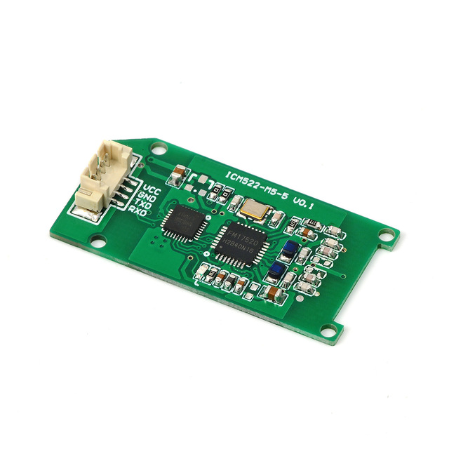 ICM522-M5-5 13.56MHz RFID NFC Radio Frequency IC UART TTL Card Reader Writer Module