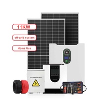 Kit Complet de Stockage d'Énergie Solaire Hors Réseau 11 kW avec Onduleur MPPT et Batterie, Vente Directe Usine TTYT