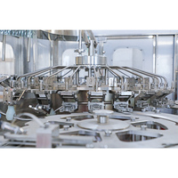Machine de remplissage automatique complète de bouteilles PET de A à Z pour ligne de production d'eau minérale pure