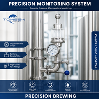 Cuve de Fermentation Conique en Acier Inoxydable Tonsen 3000L (30HL) avec Enfroidissement pour Brasserie Commerciale