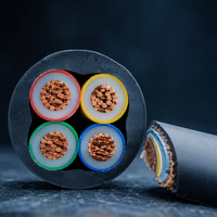 Cable de Control Multifilar Resistente al Fuego Cu/XLPE/LSZH, Núcleo de Cobre de 6.0mm, Aislamiento XLPE, Revestimiento LSZH