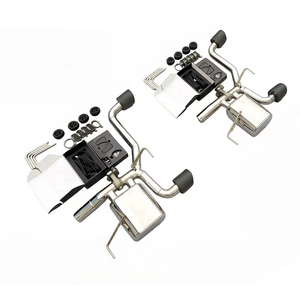 Escape trasero con válvula electrónica <span class=keywords><strong>de</strong></span> acero inoxidable SS304 para <span class=keywords><strong>BMW</strong></span> Serie 3 E90 E92 325i 330i 2005-2012, silenciador <span class=keywords><strong>de</strong></span> alto rendimiento - Product Image 1