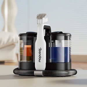 Aspirateur sans fil Teendow, nouveau design, pour nettoyage humide et sec des tapis, alimenté par batterie, aspirateur à tapis en canister - Product Image 1