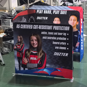 Prodotti Pop-up per la cura dell'auto da 10 piedi che espongono il tessuto di tensione della borsa dello stand modulabili per mostre espositive - Product Image 6