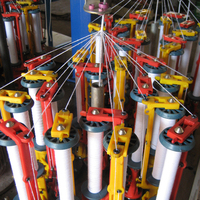 Machine à tresser les fils de coton, haute qualité, automatique, 8 brins