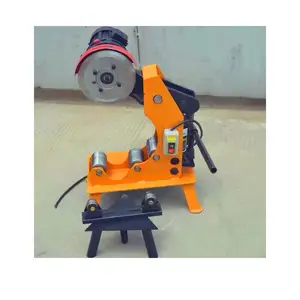 Small stainless steel tube shearing equipment building galvanized duct electrohydraulic pipe cutting machine