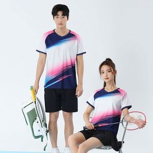Vibrant Prints Latest <b>Badminton</b> Jersey Short Sleeve Unisex Custom Sublimation Breathable Quick Dry 100% Polyester Athletic - Product Image 4