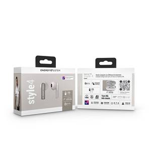 หูฟังไร้สาย True Wireless Style 4 สีสโตน (ดีไซน์กะทัดรัด, กล่องชาร์จ, เชื่อมต่ออัจฉริยะผ่านแอป) - Product Image 6