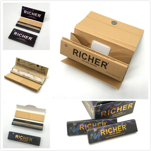 Papier à rouler artisanal en chanvre premium, transparent, non blanchi, brun, à combustion lente, pour fumer (prise en charge OEM) - Product Image 5