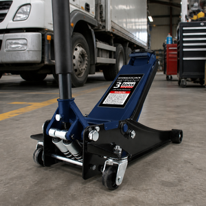 Gato hidráulico manual de doble pistón de acero de 3 toneladas con certificación CE GS, altura máxima de 500 mm para elevación de vehículos - Product Image 6