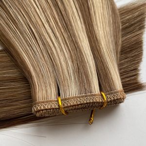 ผมมนุษย์บริสุทธิ์แบบคู่ผมต่อแบบทอทุก<span class=keywords><strong>สี</strong></span>มีให้เลือก - Product Image 1