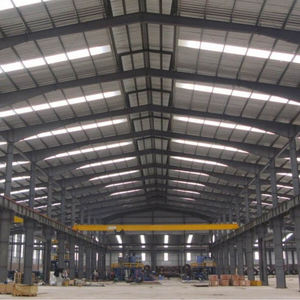 Structure en acier préfabriquée, conception d'entrepôt en structure métallique, bâtiment métallique, entrepôt en structure acier renforcé - Product Image 4