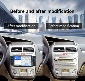 Bqcc 7 "Quad Octa Core android13 xe Stereo mirrorlink xe máy nghe nhạc cho Fiat Linea 2007 ~ 2012 không dây Carplay Wifi GPS RDS FM - Product Image 2